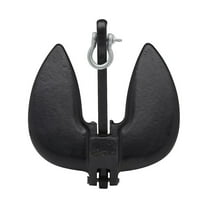 SeaChoice 41393; Navy Anchor-Black Vinyl 28-lbs