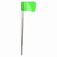 thumbnail image 2 of C.H. Hanson 15082 Marking Stake Flag, Glo Lime, 2.5 x 3.5 In. Flag, 21 In. Stake, 100-Pk. - Quantity 1, 2 of 2