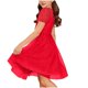 thumbnail image 5 of Vestido Largo Casual Vestido Casual de Polka de Moda para Niños con Falda de la Princesa de Manga Corta de Malla Y Falda de Gasa de Malla Vestido de la Princesa Del Bebé, 5 of 6