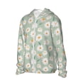 thumbnail image 2 of Haiem Daisies Flowers UPF 50+ Fishing Shirts for Men Long Sleeve UV Sun Protection Hoodie Non-Mask Outdoor Hiking Shirts, 2 of 9
