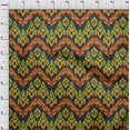 thumbnail image 3 of oneOone Cotton Cambric Fabric Swirl & Paisley Ikat Print Fabric BTY 56 Inch Wide, 3 of 4