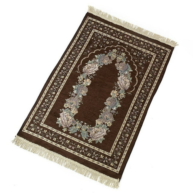 Sejadah Gebu Travel Muslim Prayer Mat Besar Salat Worship Praying Rug 70*110cm