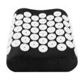 thumbnail image 3 of Almohada de masaje con acupuntura, cojín de espalda para masaje de acupresión, alivio del estrés (negro), 3 of 8