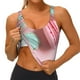 thumbnail image 3 of Balery Pastel Macarons Delight Sujetadores deportivos con espalda cruzada para mujer, acolchados, sin costuras, de alto impacto, ideales para yoga, gimnasio, entrenamiento y fitness.-X-Large, 3 of 8