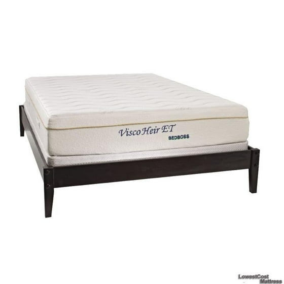 Bed Boss Bb1146 Heir Et Gel Memory Foam Mattress Full Size Bed Boss Bb1146 Heir Et Gel Memory Foam Mattress Full Size Beige In Box Ceri Pur And 2 Free Pillows Com