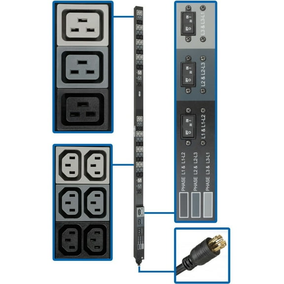 Tripp Lite PDU3V6L2130 48-Outlets PDU