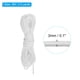 thumbnail image 2 of Cordón de Cuero de Suede Sintético de 5.5 Yards x 3mm para Pulsera Collar Beading, Blanco, 2 of 7