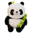 thumbnail image 5 of Bamboo Tube Panda Set Plush Toy Cute Plushies Stuffed Animal Bear Doll Children's Gift, 5 of 15