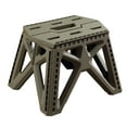 thumbnail image 1 of Foldable Camping Stool Chair Portable Compact Collapsible Outdoor Foldable Stool Gray, 1 of 9