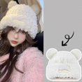 thumbnail image 5 of Gorro de peluche con forma de calavera, gorro protector para las orejas, gorro universal de invierno para mujer., 5 of 5