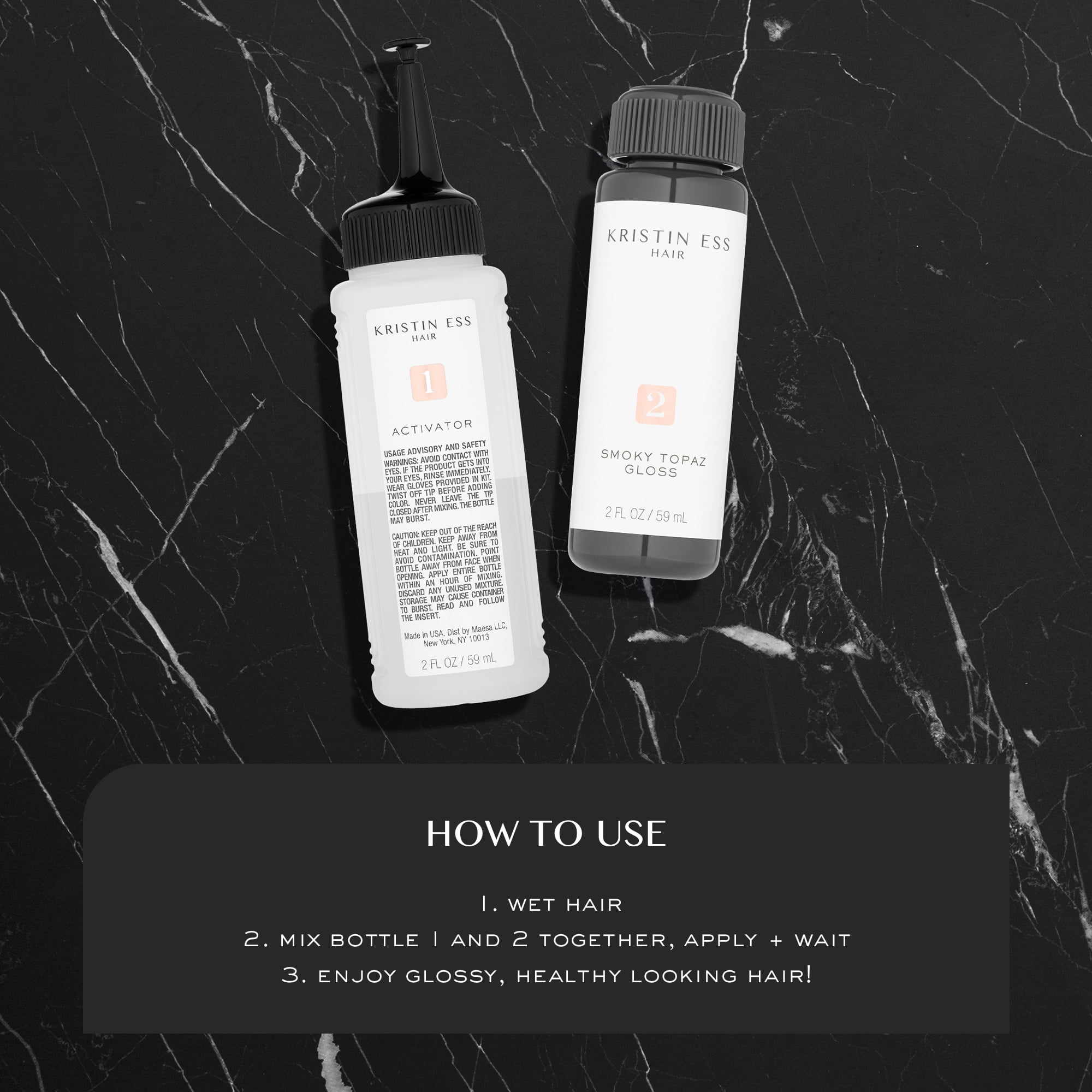 Kristin Ess Signature Hair Gloss - Chocolate Cosmo - Dark Golden