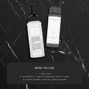Kristin Ess Hair Gloss in Bittersweet, Dark Brunette - 4 Week Semi Permanent Hair Color for Women - Shine - Hair Dye Glaze