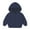 Navy, variant on Toddler Boys Mid Weight Fleece Hoodie Sweatshirt