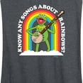 thumbnail image 3 of Muppets - Know Any Songs About Rainbows - Women's Racerback Tank Top, 3 of 5