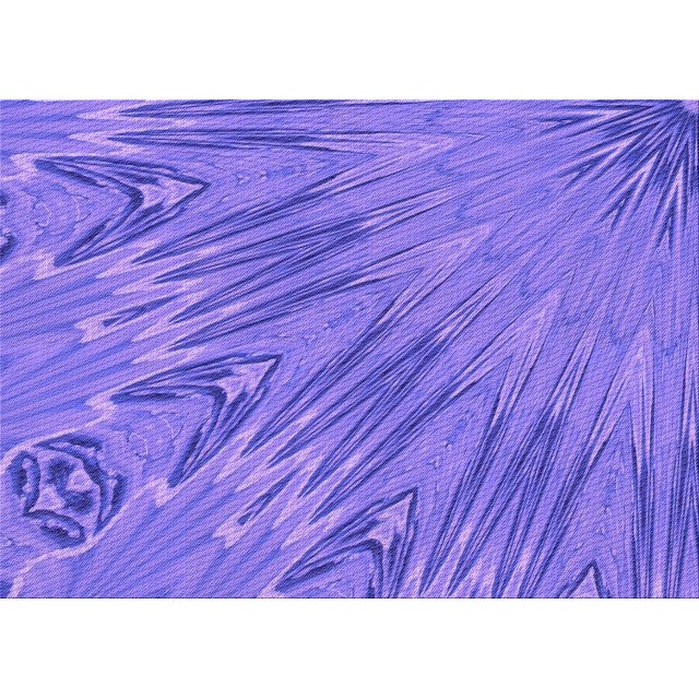 Ahgly Company Machine Washable Indoor Rectangle Transitional Purple Mimosa Purple Area Rugs, 2' x 5'