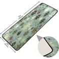 thumbnail image 3 of FREEAM Snowflakes Pattern Non-Slip Runner Rug Area Rug Washable Rectangle Rug for Bedroom Living Room Bathroom Hallways Home Decor 72x, 3 of 7