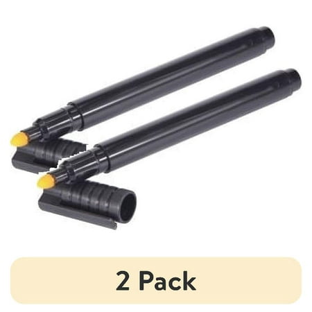 (2 pack) Sparco Counterfeit Detector Pen Black - 3 / Pack