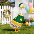 thumbnail image 4 of dajkiuy Easter Porch Goose Outfits for 23" Lawn Goose Statue, for Easter Party Patio Yard Outdoor Decoration, 4 of 9