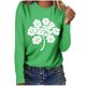 thumbnail image 5 of Camisetas de Manga Larga para Mujeres Impresas Cuello Redondo Suelto 95% Poliéster 5% Spandex, Top de Moda Casual para Primavera Verano Y Otoño, 5 of 8