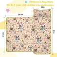 thumbnail image 5 of Yorkie Dog and Flower Florals Toddler Nap Mats for Kids Preschool,Sleeping Mat Bag or Kids,Toddler Sleeping Bag,Toddler Nap Mat or Daycare, 5 of 6