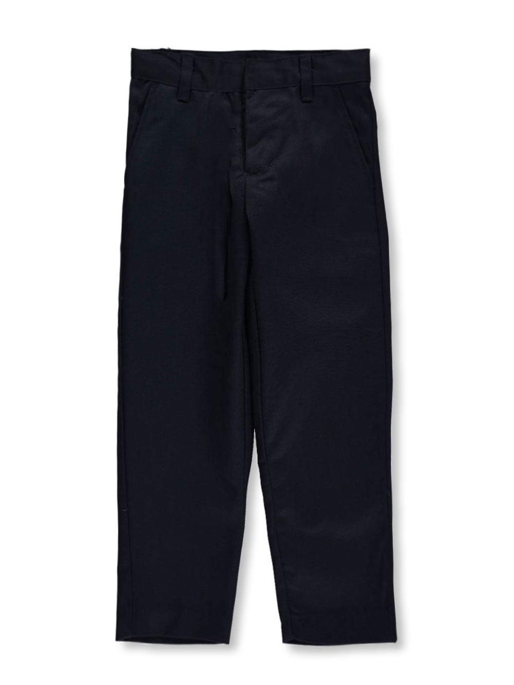24 Pack Toddler Flat Front School Uniform Pants - Navy main image 1