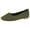 Green, variant on Mostsola Loafers for Women Knit Ballet Flats Shoes Slip on Business Casual Shoes Comfort Dress Shoes