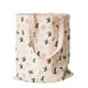 thumbnail image 4 of Bolso de mano de lona de doble cara de tela de trigo y mijo, de doble uso, bolsa de lona, bolsa de compras, bolsa de almacenamiento, bolsa de comestibles, 4 of 6