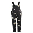 thumbnail image 2 of MesaSe Women Halloween Outfits Bib Pants Skull Pattern Jumpsuit Plus Size Adjustable Straps Overalls, 2 of 6