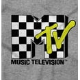 thumbnail image 2 of Cool Retro MTV Checker Board Logo Romper Boys or Girls Infant Baby Brisco Brands NB, 2 of 6