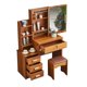 thumbnail image 5 of New Modern Dressing Table Cabinet Dressing Cabinet Apartment White Desk Bedroom Vanity Desk Light Mirror Dresser Home Furnitures My Lux Decor Round, 5 of 27