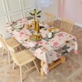 thumbnail image 5 of German Shepherd Dog and Flower Rectangle Tablecloth 60"x120",Waterproof Polyester Rectangle Table Cloth, Wipeable Spillproof Polyester Tablecloth for Dining, Camping, Indoor and Outdoor, 5 of 6