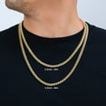 thumbnail image 2 of Nuragold 14k Real Yellow Gold Miami Cuban Link 5.5mm Chain Necklace (16"-30") Italian Jewelry for Men & Women, 2 of 11