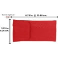 thumbnail image 4 of Fabric Eyeglass Case Top Closure, Slip In Eyeglass Case Soft Fits Small To Medium Glasses, Women, 4 of 8