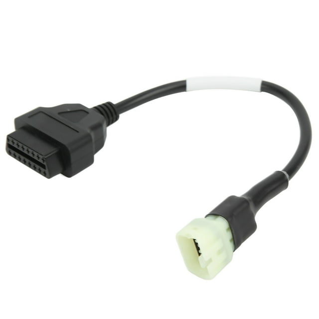 Câble de Scanner OBD2, Connecteur d'Adaptateur OBD2 6 Broches de Diagnostic Intégration Transparente