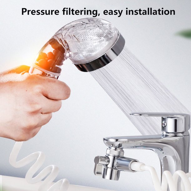 Cabezal de ducha de mano con rosca G1/2 pulgadas cabezal de ducha multifunción rociador de ducha de mano accesorios para el baño del hogar ANGGREK Otros