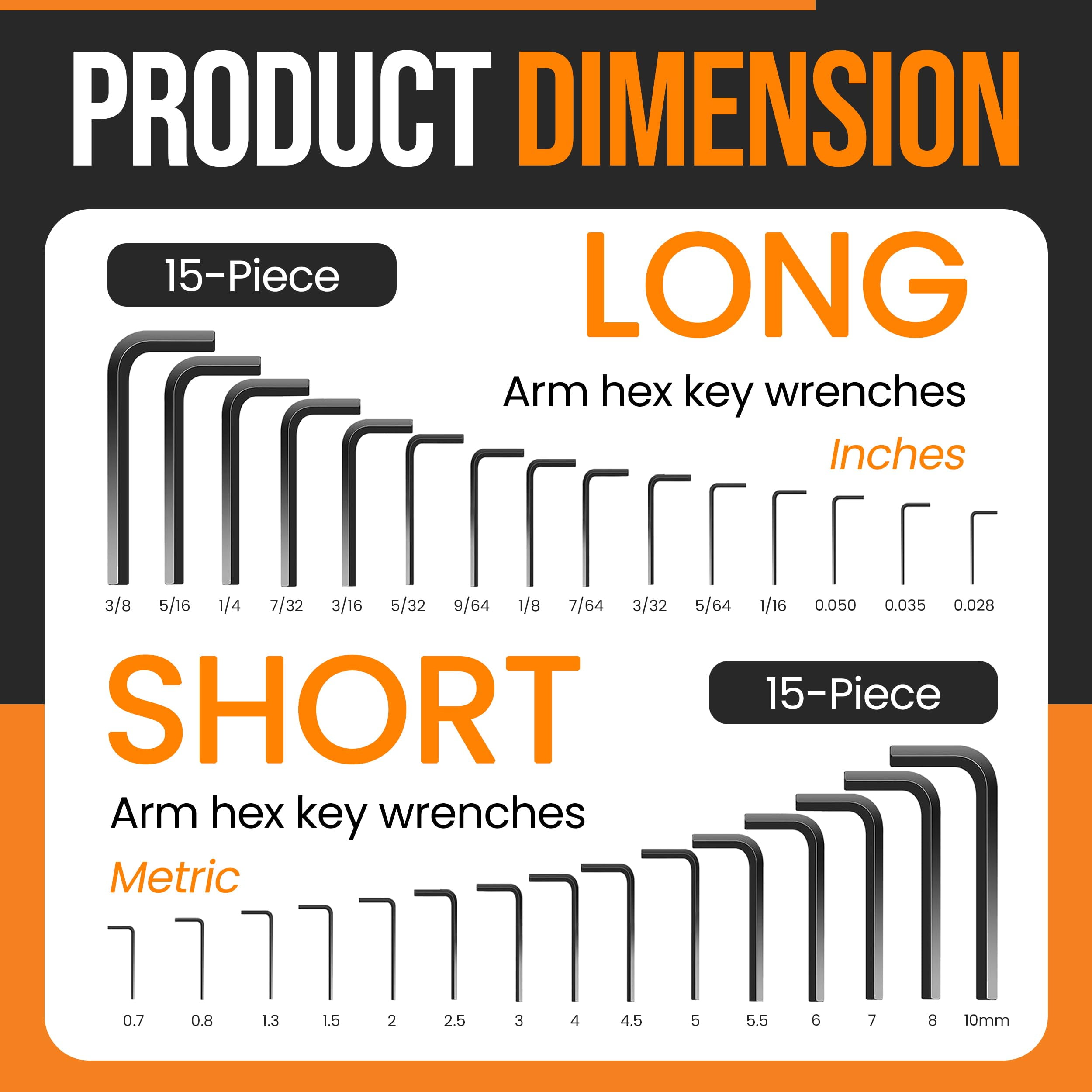 Allen Wrench Size Chart Hex Key Wikipedia
