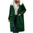 thumbnail image 4 of Black*Friday Chaoheng Winter Clothing for Women Women's Long Hooded Puffer Jacket Detachable Fur Lined Winter Coat with Pockets, 4 of 9
