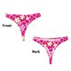thumbnail image 3 of Balery Vintage Flowers Tangas de Algodón para Mujer con Estampado – Ropa Interior Sexy, Transpirable, G-string-Medium, 3 of 6