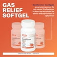 thumbnail image 2 of Rugby Ultra Strength Simethicone Gas Relief 180 mg, Gas Relief for Adults, Anti Flatulence, Bloating Aid, and Gas Fullness Reliever Pills - 60 Softgels, 2 of 8