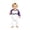 Baby, variant on 220GSM Purple Drip Ghost Raglan Family Pajamas, Happy Halloween Matching Loungewear for Family Holiday Photos(WomenS)
