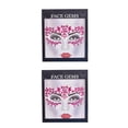 thumbnail image 4 of pitrice DIY Eye Face Rhinestone Stickers Crystal Glitter Temporary Phone Tablet Stylish Decorations Wedding Festival Makeup Rose red 2Set, 4 of 6