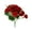 Red, variant on VogueV 10 Head Artificial Silk Carnation Bunch for Wedding Home Outdoor Decor, Real Looking Faux Flowers, Memorial & Holiday Gift, 9 Colors, 11.8" Tall