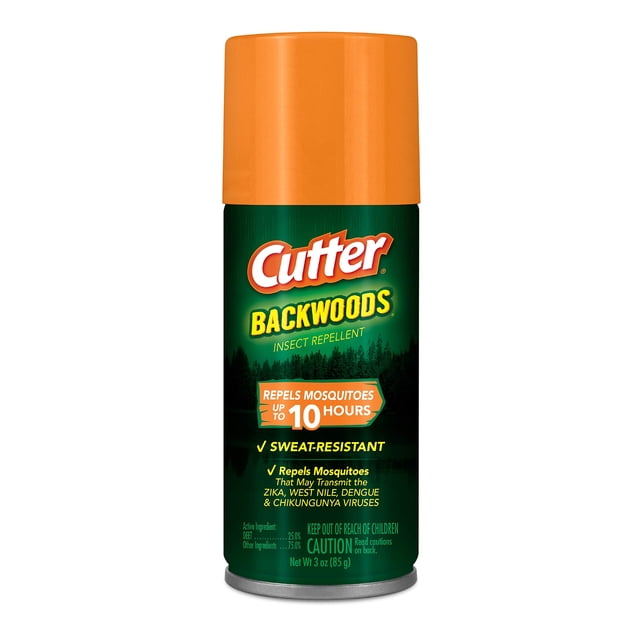 Repelente de Insectos Cutter Backwoods Aerosol 85 ml Paquete de 12