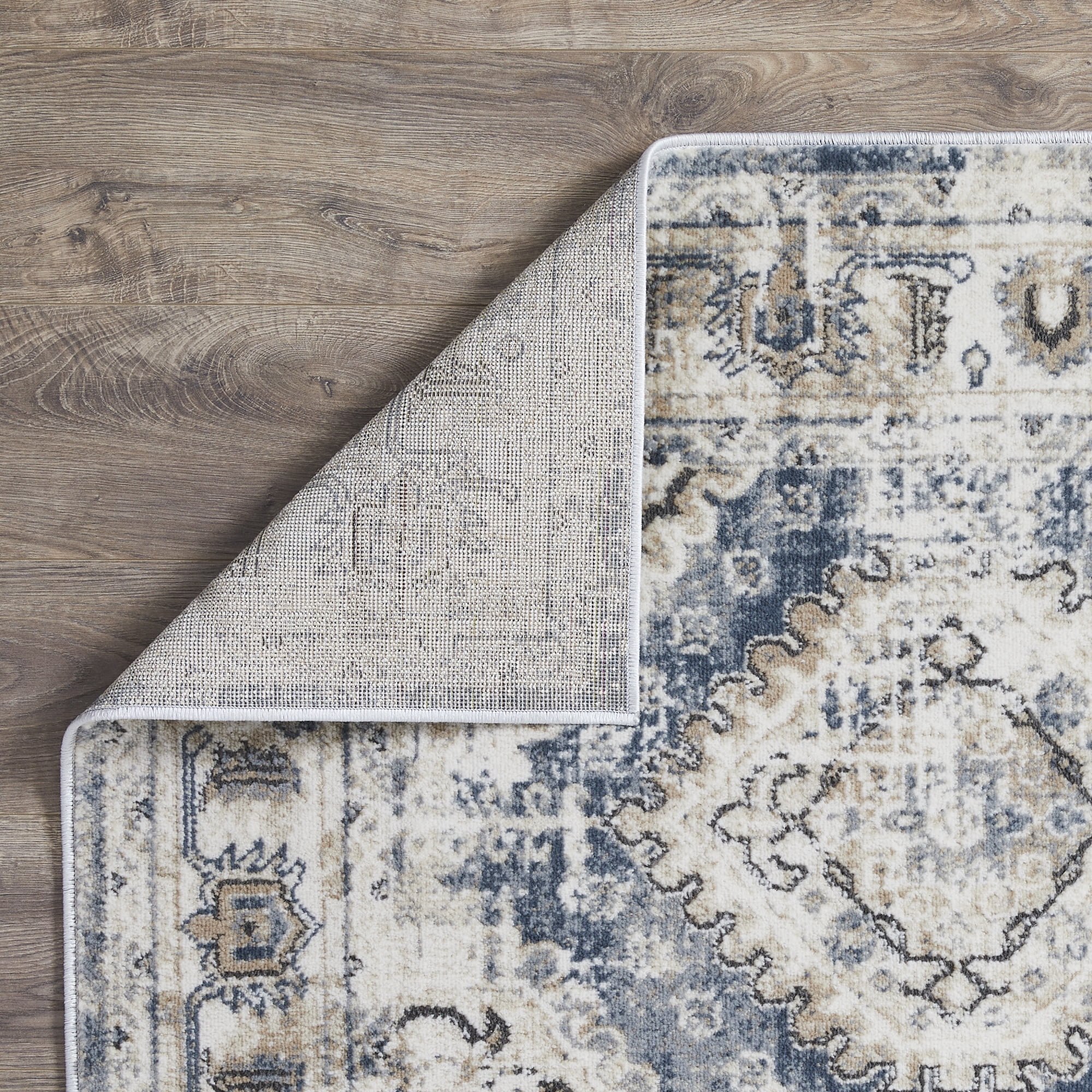 Loomaknoti Kehleigh Auborn 2' x 3' Blue Oriental Indoor Area Rug