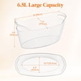 thumbnail image 3 of Balde de Hielo Lifewit Grande de 6.5L para Fiestas con Cucharón de 4 Piezas, 3 of 9