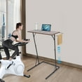 thumbnail image 4 of 71*35cm Bla Adjustable Bike Trainer Fitness Desk Fitness Desk for Computers Laptops Towels Mugs Steel Ecological Board, 4 of 16