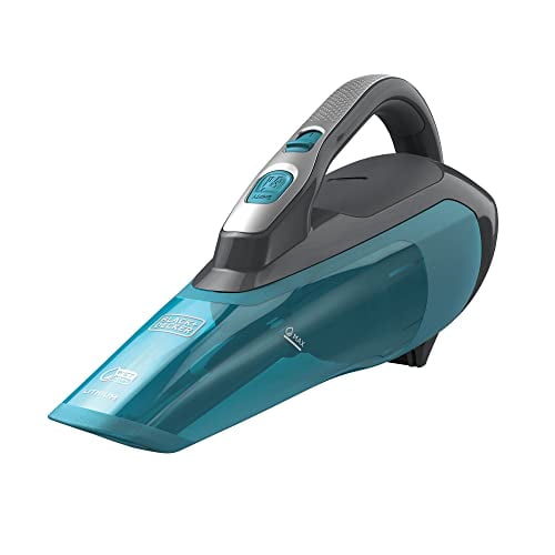 Aspiradora de mano inalámbrica para seco y húmedo BLACK+DECKER Dustbuster AdvancedClean, titanio (HLWVA325J21)