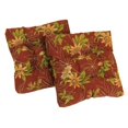 thumbnail image 1 of Coussin de Chaise de Salle à Manger Capitonné en Polyester Filé Carré de 19 Po (Ensemble de Deux), 1 of 2