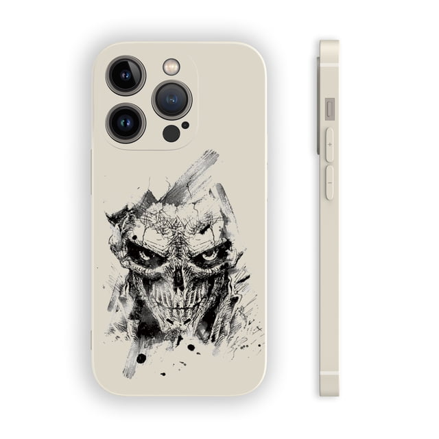 Obtenga la combinación perfecta de estilo y protección con una funda para teléfono plateada mate con gráficos vibrantes: adecuada para iPhone 15 Pro Max 14 13 12 Pro 11.