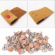 thumbnail image 5 of Botón A Presión De Latón Kit De Cierre A Presión 100 Set Snap Button Colorful Brass Prong Press Stud Sujetadores De Costura Con Herramienta De Instalación Crimson ANGGREK carmesí, 5 of 8